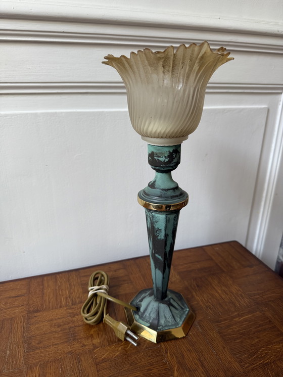 Image 1 of Art Deco Tulip Lamp