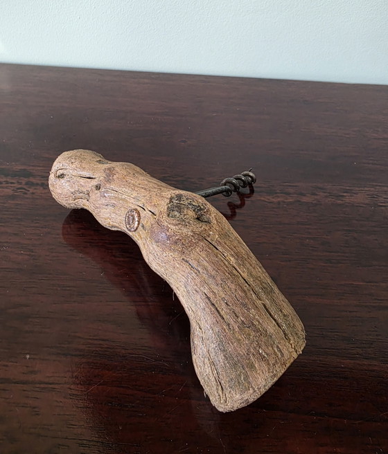 Image 1 of Esclusivo cavatappi in legno SIRET – accessorio vintage per il vino