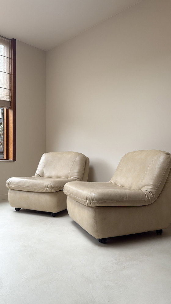 Image 1 of Set di due poltrone in similpelle di Jo Otterpohl per COR