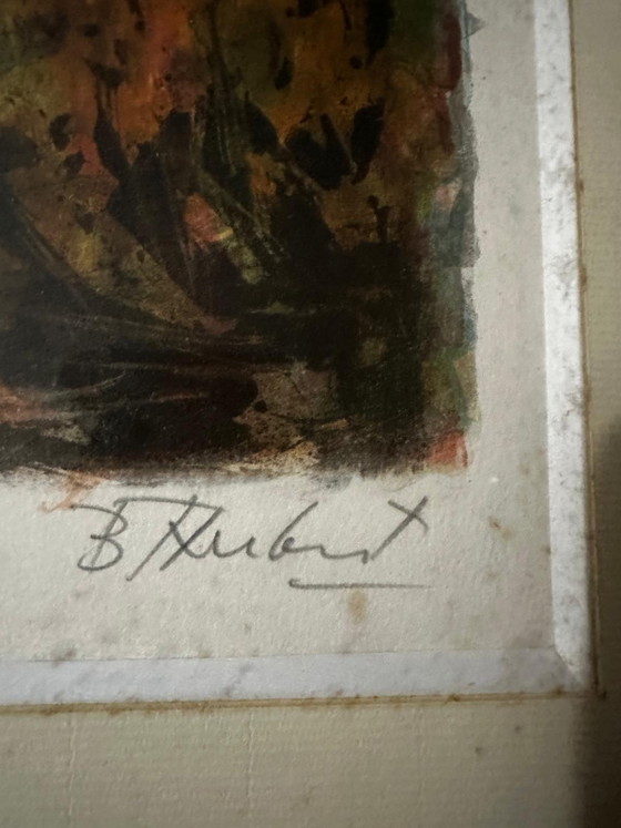 Bertoldot Taubert (1915–1974), Mutter und Kind, Lithografie, signiert EA 23/25, gerahmt (photo 6 of 14)