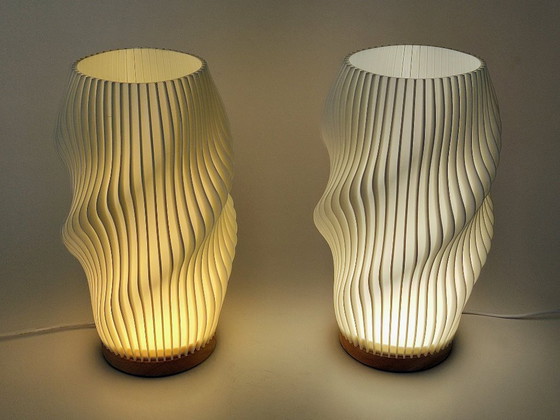 Image 1 of Ensemble de lampes de table « Tourbillon » LED