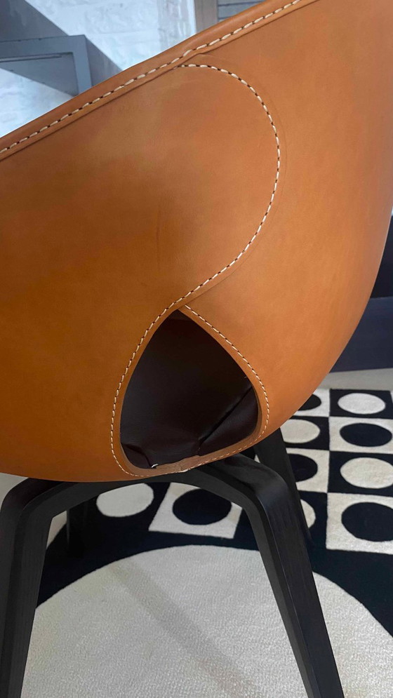 POLTRONA FRAU POLTRONCINA GINGER – Sedie girevoli, Leather, Wood (photo 4 of 36)