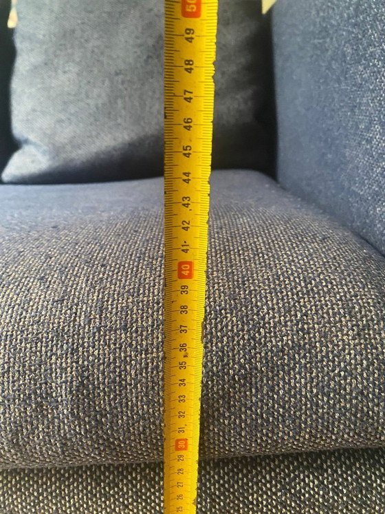 Image 1 of Set B&B Italia Sofa Loveseat Hocker model TIGHT antonio Citterio