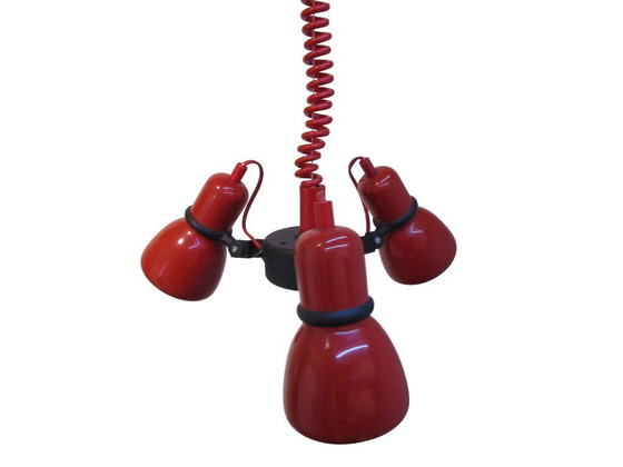 Image 1 of vintage pendant lamp in the Space Age style from the 70s