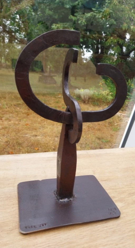 Tree VII – beeldhouwkunst, Iron