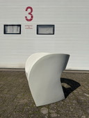 Sedia da giardino Moroso Little Albert bianca