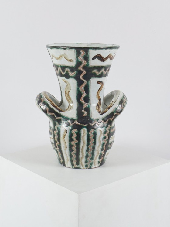 Image 1 of ROBERT PICAULT - Ceramic vase circa 1960