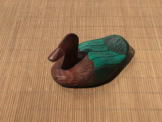 Image 1 of Artisanat d'Haïti : Canard en bois * Déco * Artisanat