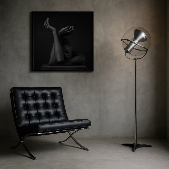 Image 1 of Raak Amsterdam Globe floor lamp by Frank Ligtelijn, 1960s