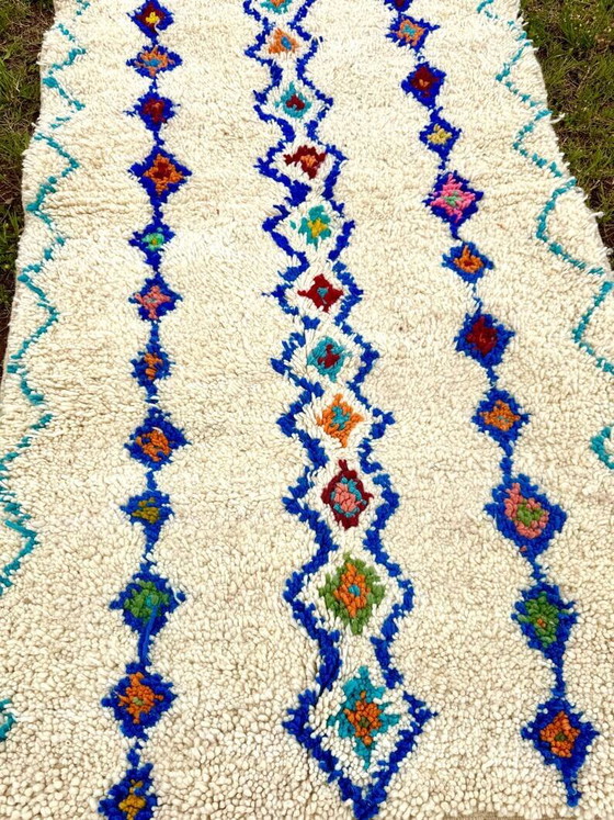 Handgefertigter marokkanischer Teppich 2.5x1.5m – Teppiche & Läufer, Wool, Cotton (photo 2 of 7)