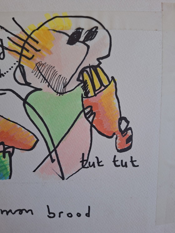 Image 1 of Dibujo de Herman Brood