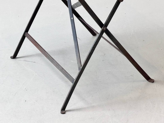 Image 1 of Folding metal garden tables, 1950s
