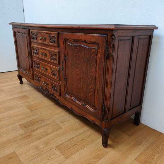 Image 1 of Vintage Louis XV wandkast buffetkast dressoir ladekast