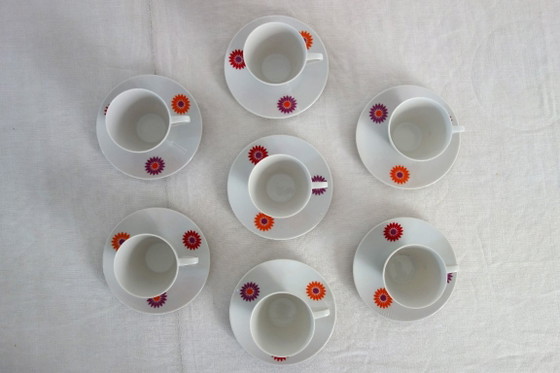 Servizio da Caffè 7P Bavaria Seltmann Weiden, anni '70 – Stoviglie, Ceramic (photo 9 of 14)