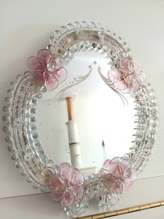 Fratelli Tosi Murano Glass Mirror, 1960s (photo 2 of 11)