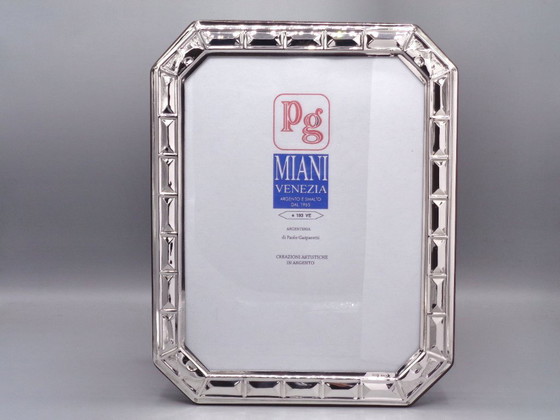 Image 1 of Cornice argento 925 18x24 ottagonale