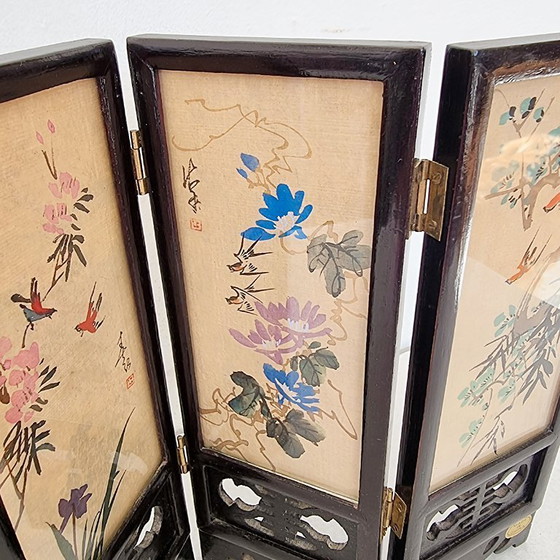 Image 1 of Vintage Chinese tafelscheider zijde