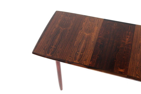 Image 1 of Rosewood extendable dining table 'Hasselt' vintage