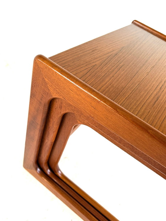 Image 1 of Vintage teskhouten mimiset, Salin Nyborg ‘70