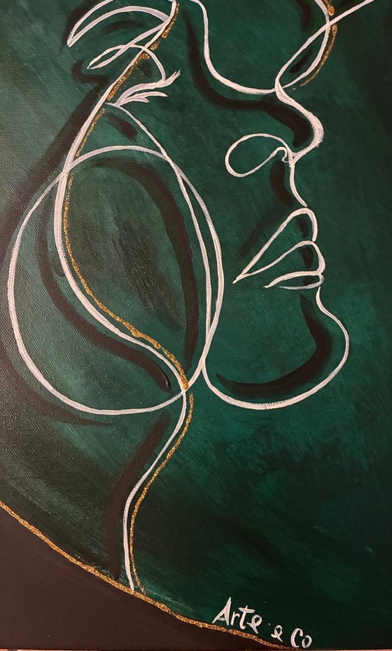 Golden Thread – ARTE&CO, Paintings & Drawings, Canvas (photo 12 of 12)