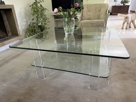 Image 1 of Glass coffee table brand Fogia