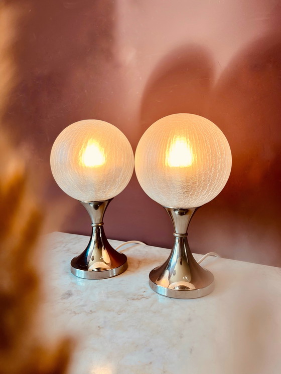 Image 1 of Two Beautiful Bankamp Leuchten Ball Lights