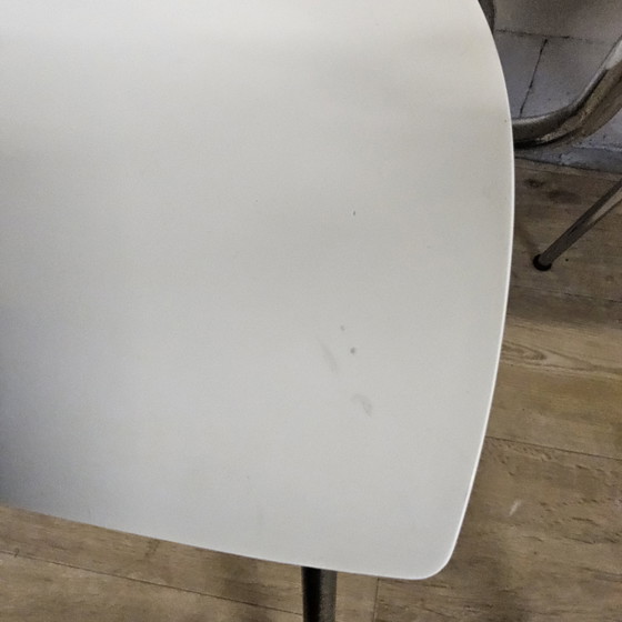 Image 1 of Set 4x witte Maui chair Kartell (Italiaans design) met leuningen (stapelbaar)