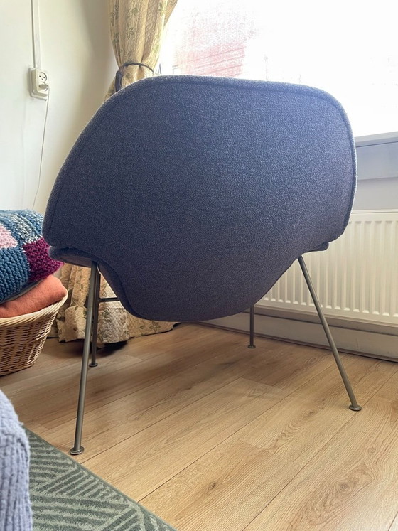Vintage Artifort F555 Loungefauteuil – Metal, Textile (photo 6 of 7)
