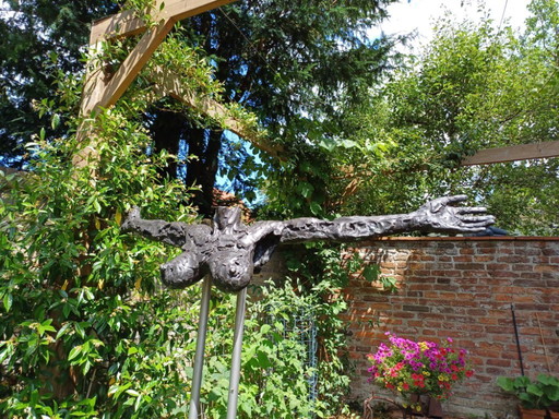  sculpture extérieure en bronze Jezina