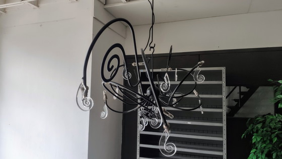 Image 1 of Lámpara colgante ovalada Maroezka Mets Octopus 