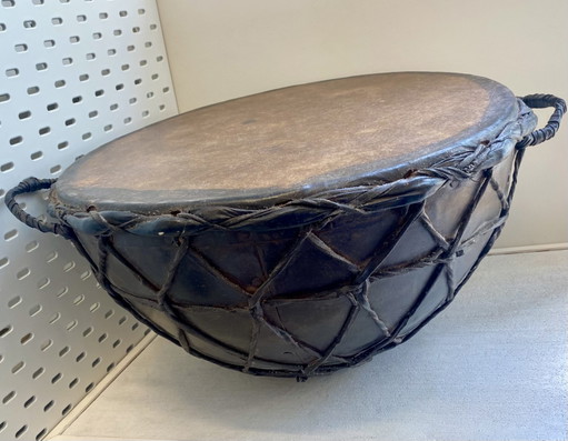 Vintage Afrikaanse Trommel - Handgemaakt
