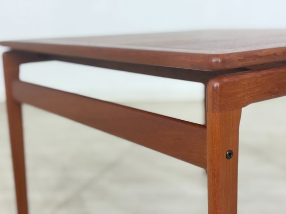 Image 1 of Magnifique table basse vintage / Table basse en teck style années 50 / Table / Table de salon / Table basse vintage