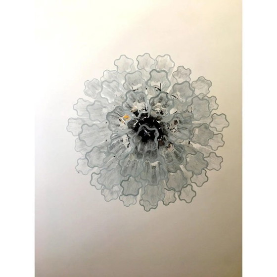 Image 1 of Lustre contemporain en verre de Murano Opalino « Tronchi »