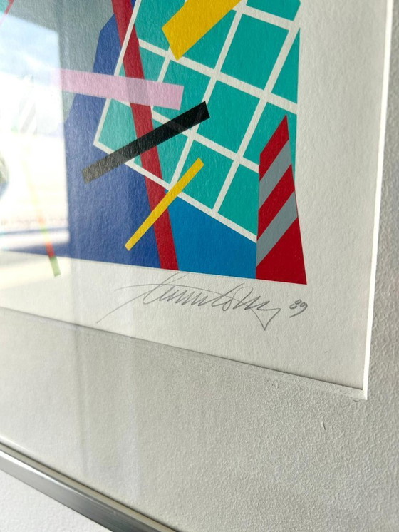 Image 1 of Ernst Lohse litografía Danés 1989