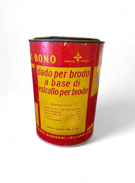 Image 1 of Antica latta 500 dadi brodo Maggi anni '60 