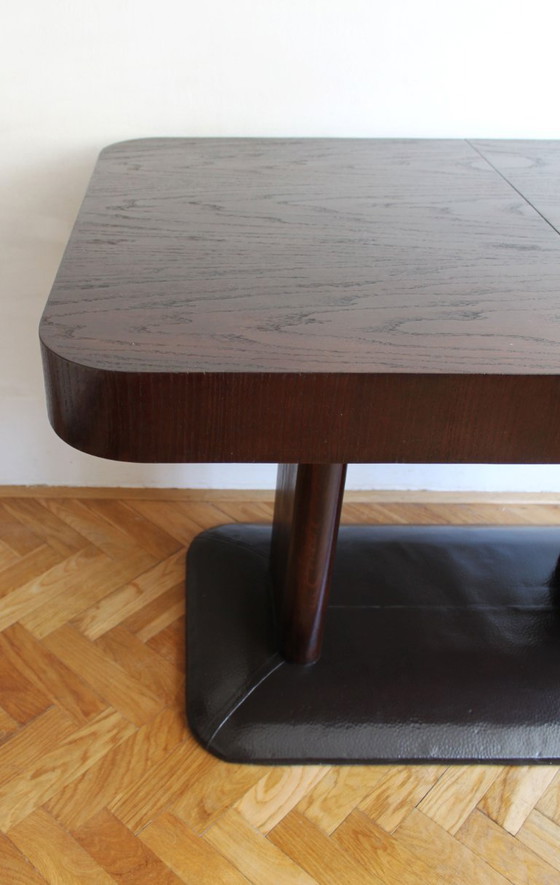 Image 1 of 1930s Extendable Dining Table by Jindrich Halabala 