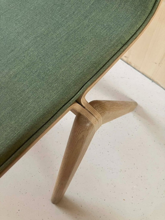 Image 1 of Kopenhagener Stuhl mit Stoffbezug