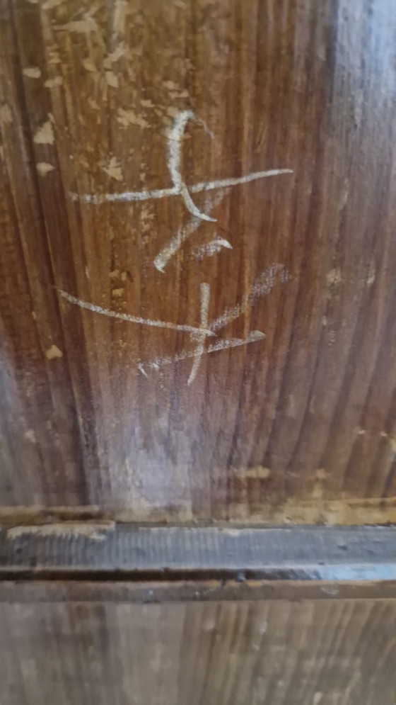 Oude Chinese Bruidskast Met Messing Vlinderbeslag – Opbergkast, Wood (photo 10 of 10)