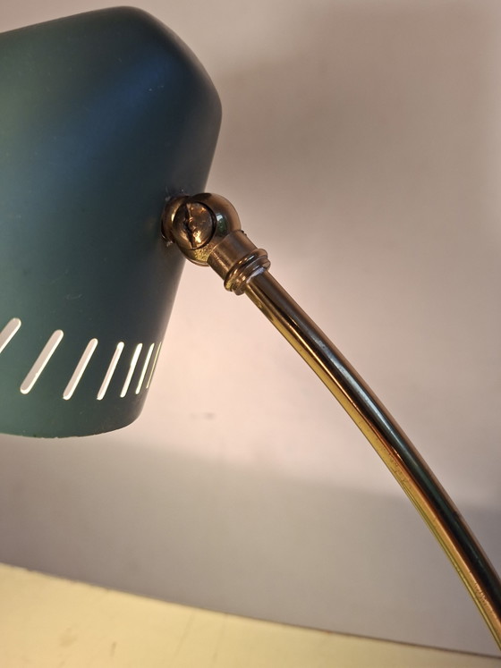 Lampada da scrivania Mid-century suggestiva – Lampade da tavolo, Metal, Brass (photo 6 of 11)