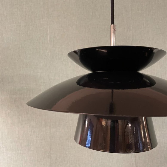 Image 1 of Halo Design Pendant Lamp - Black