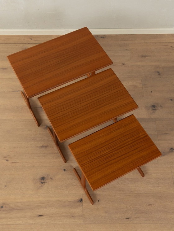Image 1 of 3x Nesting Tables, Kai Kristiansen