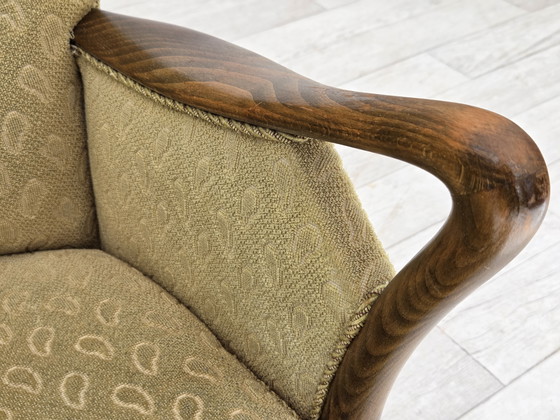 Image 1 of Poltrona danese degli anni '60 di Slagelse Møbelværk, modello 157, velluto