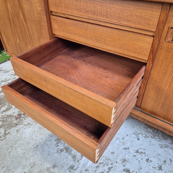 Image 1 of Vintage jaren 60 teak scandinavisch sideboard tv meubel