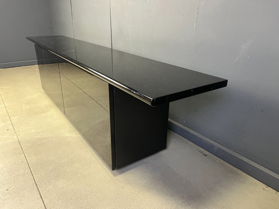Image 1 of Credenza Sheraton disegnata da Giotto Stoppino per Acerbis, 1977