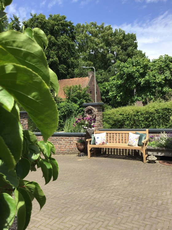 Image 1 of Wunderschöne große Teak-Gartenbank von Teak and Garden, 183 cm