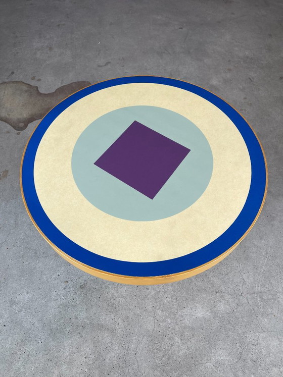 Zanotta, Lipari Coffee table By Sottsass (Stock: 2) – Metal, Plastic (photo 6 of 7)