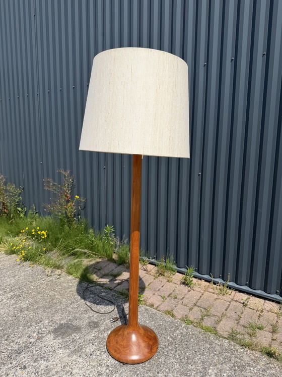 Lampada da terra vintage in teak Domus – Lampade da terra, Plastic, Wood (photo 6 of 14)