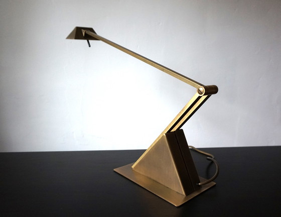 Image 1 of Lampe de table Hillebrand Hollywood Regency Par Egon Hillebrand, 1980