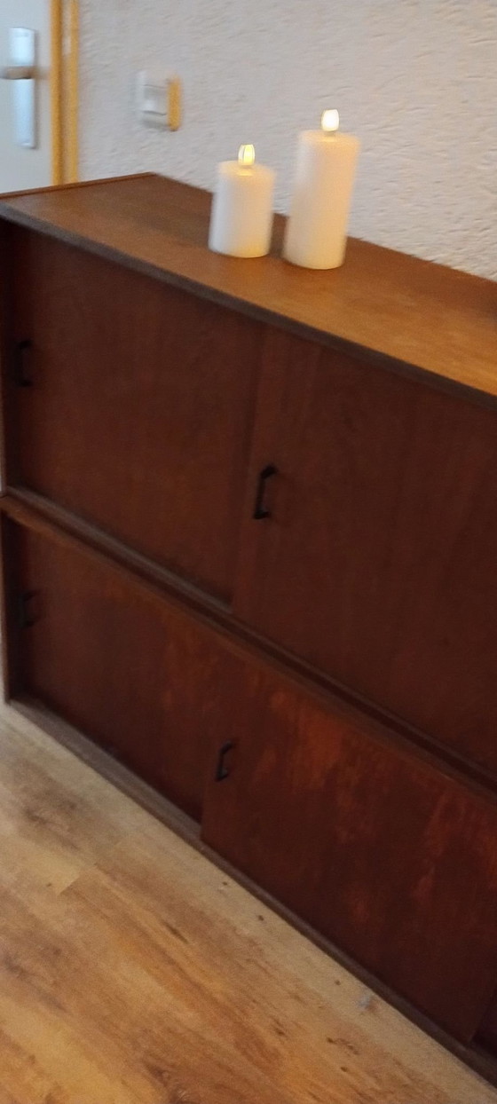 Credenza vintage Simpla lux, Credenze alte, Legno, Marrone (foto 4 di 10)