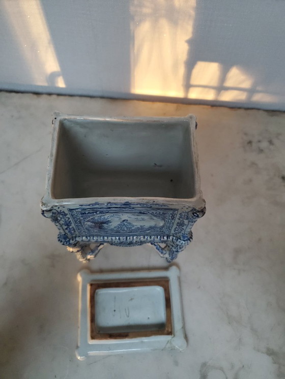 Image 1 of Pot couvert - Faïence de Delft - Circa 1800 (ref 3871)